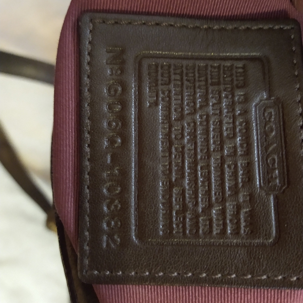 Authentic Coach Bag